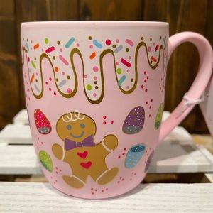 Pink Gingerbread Mug